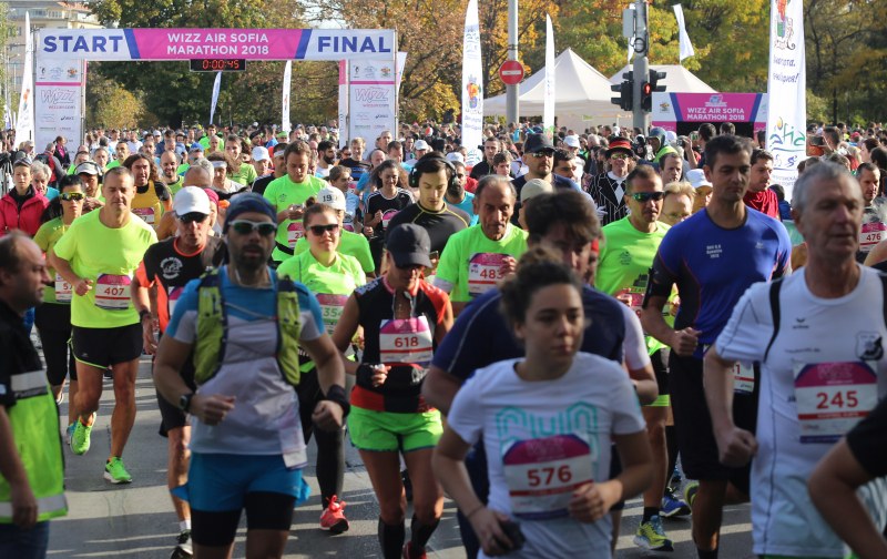 Sporten Maraton Blokira Dvizhenieto V Sofiya Trafficnews Bg Trafficnews Bg